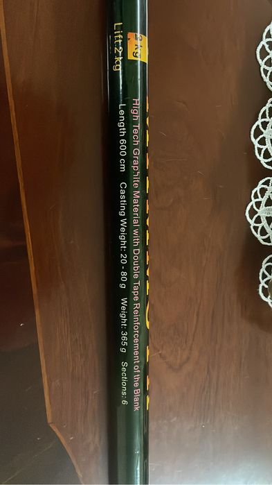 Varios artigos de pesca