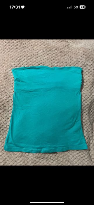 Bluzka bez ramiączek