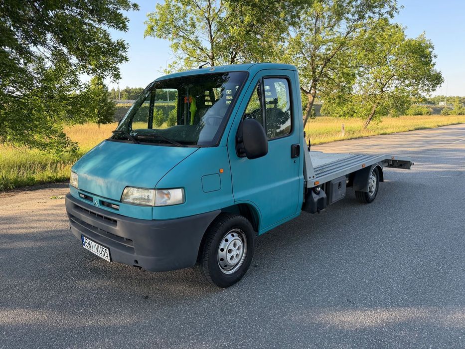 Citroën Jumper  Autolaweta Citroen Jumper 2.8 128km laweta wciągarka poduszki
