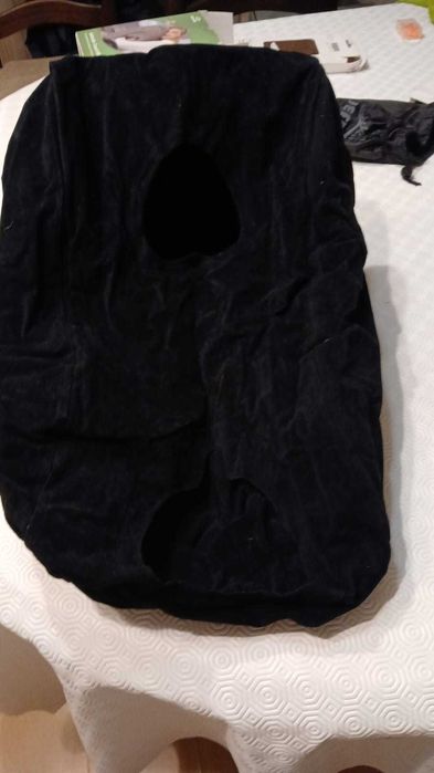 Travesseiro de viagem e proteção de luz insuflável NOVO