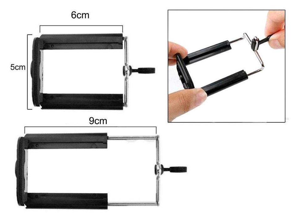 Statyw Telefon Aparat Tripod 100cm Pilot Bluetooth Uchwyt 4w1