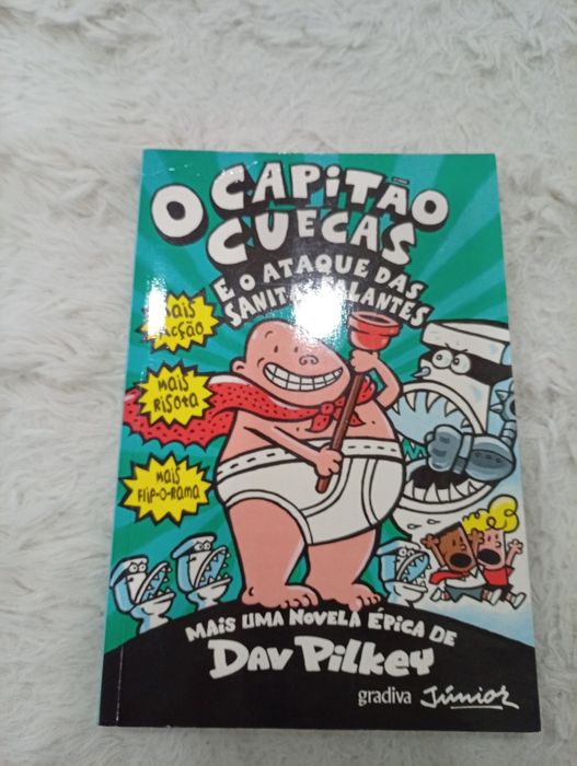 Livro o capitão cuecas