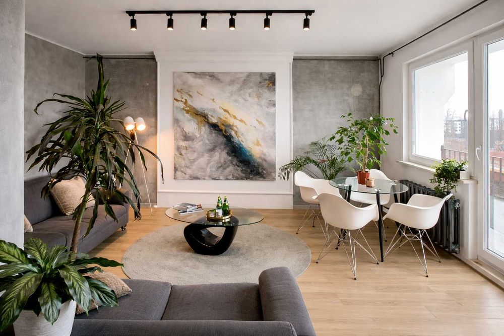 61m2 INDUSTRIALNE Nowoczesne Mieszkanie po generalnym remoncie - balkon, piwnica