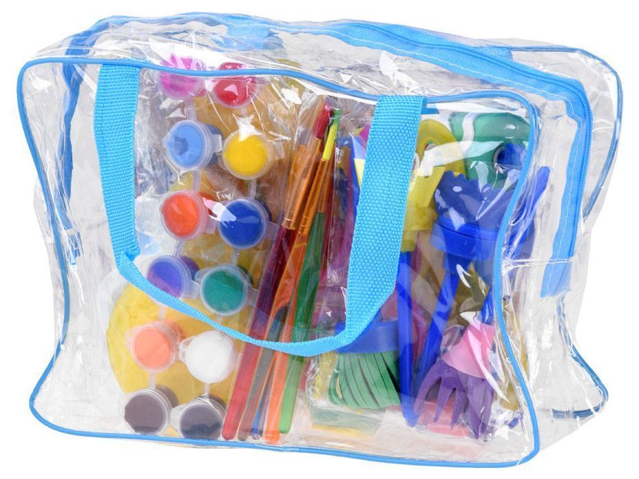 Fartuszek Do Malowania 27 El. Farby Pędzle Za4422