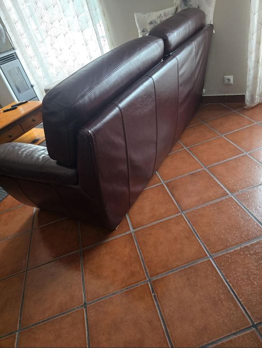 Conjunto sofá peles 3+2