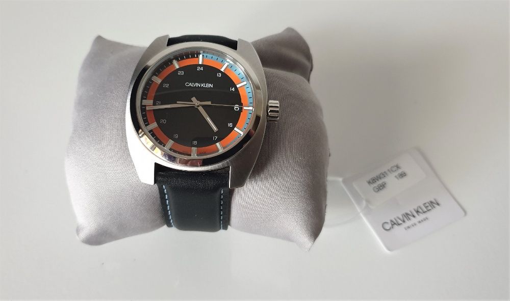 Duży Zegarek męski Calvin Klein Gent Archieve ETA  NOWY