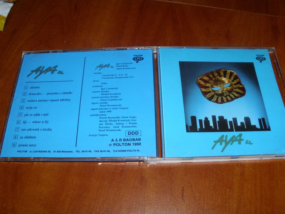 CD Aya RL - ( niebieska) 1990 r.