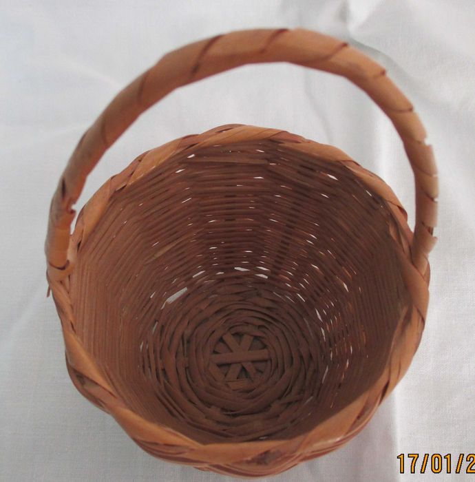 Cestinhas em Vime Vintage