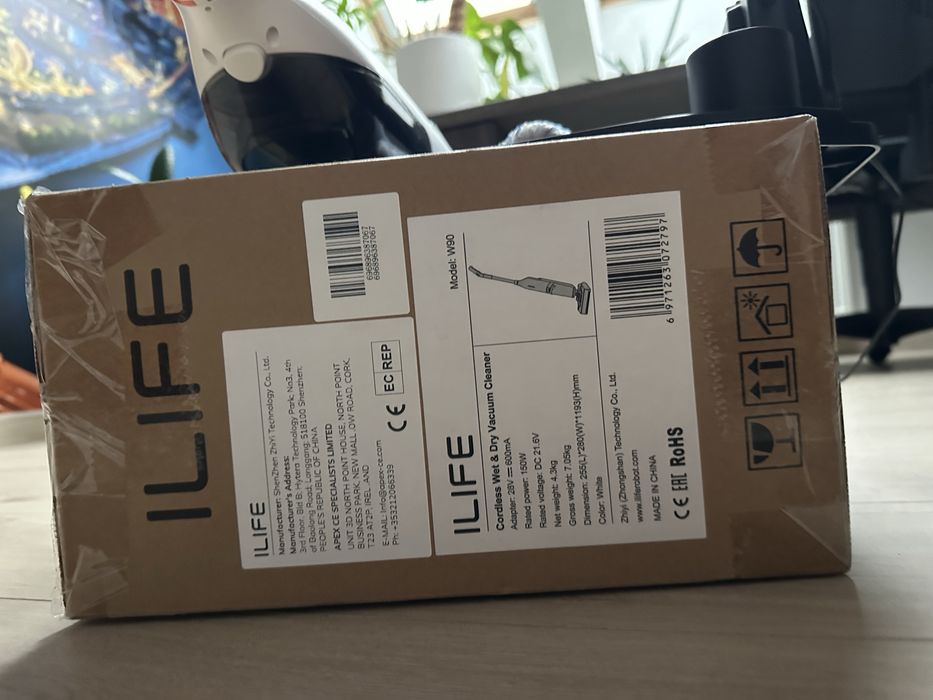 Odkurzacz bezprzewodowy plus mop Ilife W90