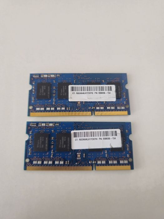 Оперативна пам'ять SK hynix 8GB DDR3L 1600MHz (2x4GB) SO-DIMM для ноутбука