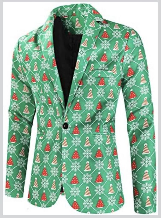 Святковий новорічний піджак блейзер