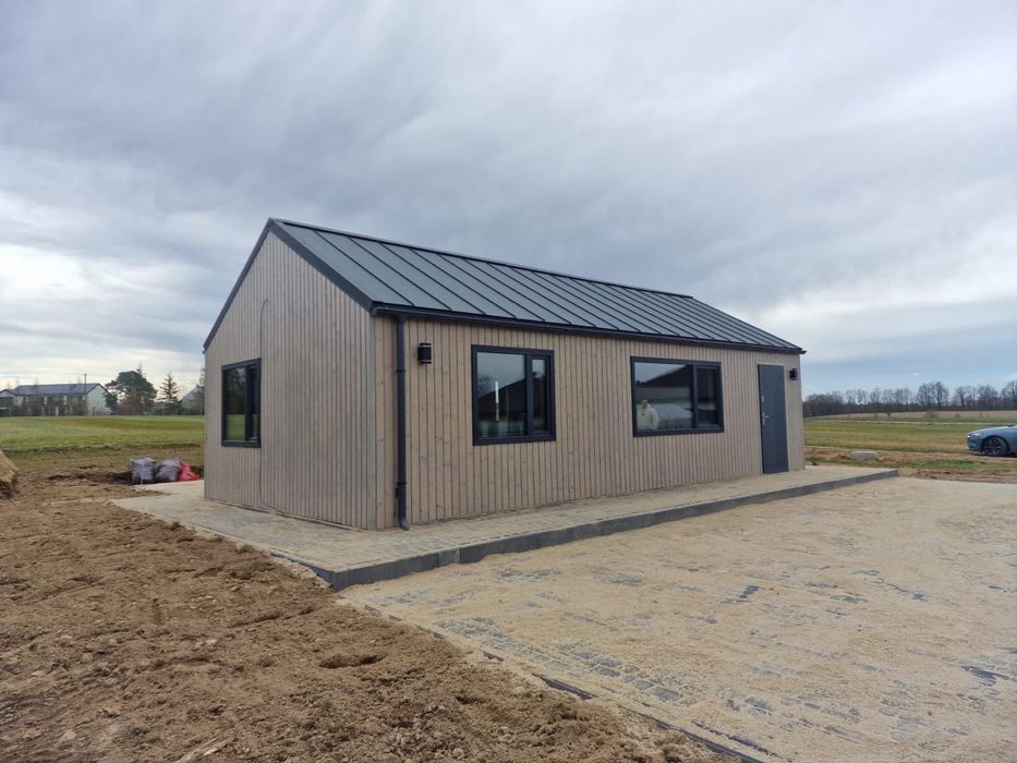 Dom szkieletowy 50m2 stan deweloperski