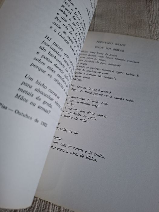 Poesia Edições MIC de Fernando Grade
