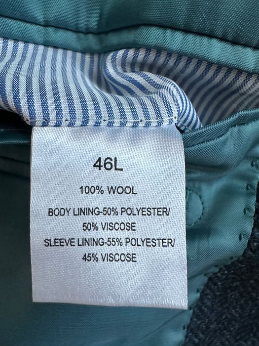 Пиджак твидовый  Charles Tyrwhitt р.XL