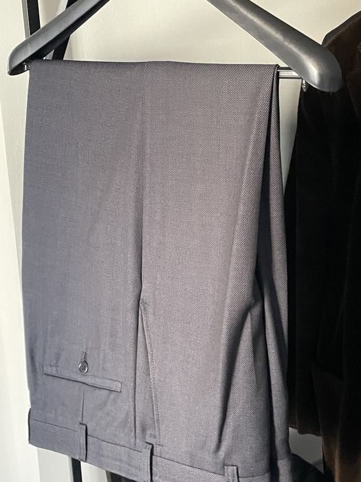 Vendo fato Azul de lã Giovanni Galli . Casaco  47. Deixou de me servir