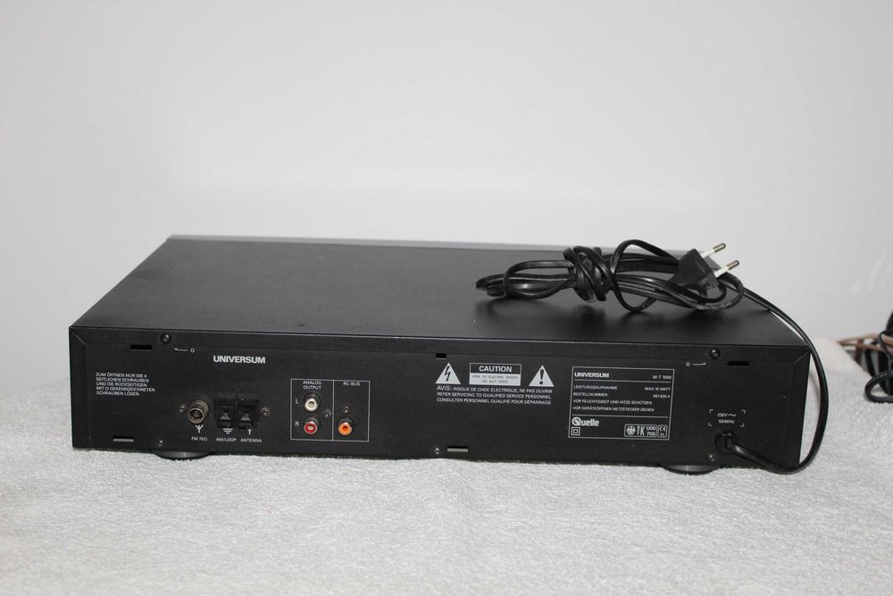 UNIVERSUM M-T 1000 Tuner radiowy fm-am RDS stereo  Wysyłka