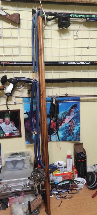 Підводна рушниця подводное ружье арбалет роллер  гарпун