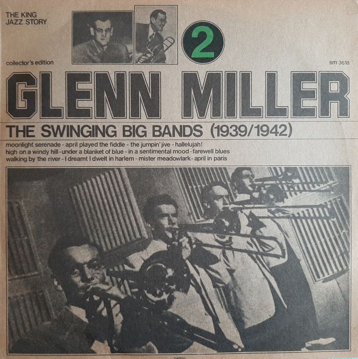 Glenn Miller LP The Swinging Big Bands 1939/1942 Rare Vinyl Record