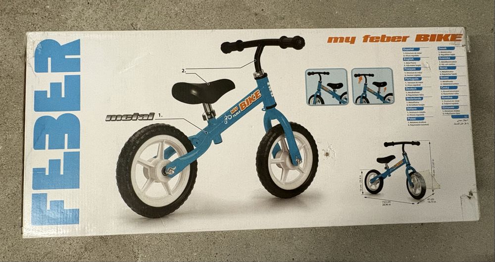 Bicicleta de equilíbrio - Feber