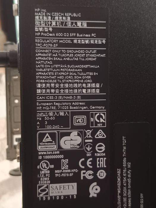 PC HP /  16 GB RAM / SSD 128GB + HDD 500GB / Gráfica dedicada / i5-6600