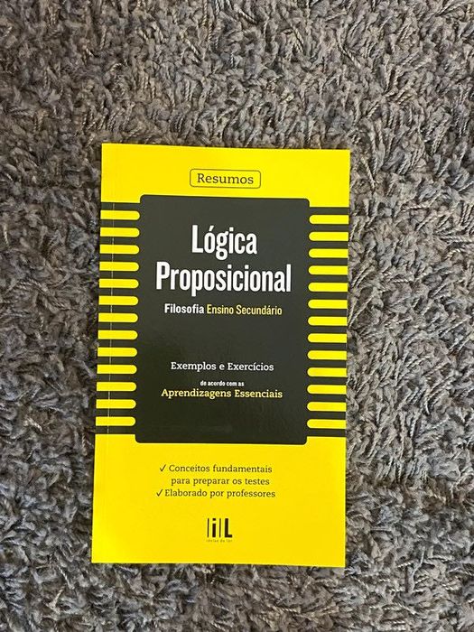Livro de Resumos - Lógica Proposicional - Filosofia