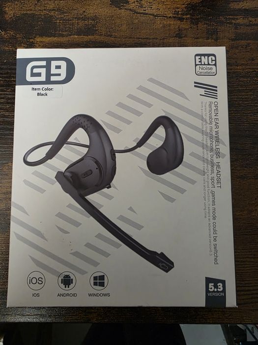 Bezprzewodowe słuchawki Bluetooth z wyjmowanym mikrofonem redukcja szu