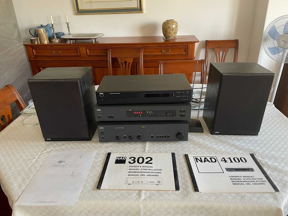 Aparelhagem HI-Fi NAD
