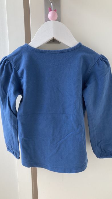 T-shirt Chicco azul de manga comprida