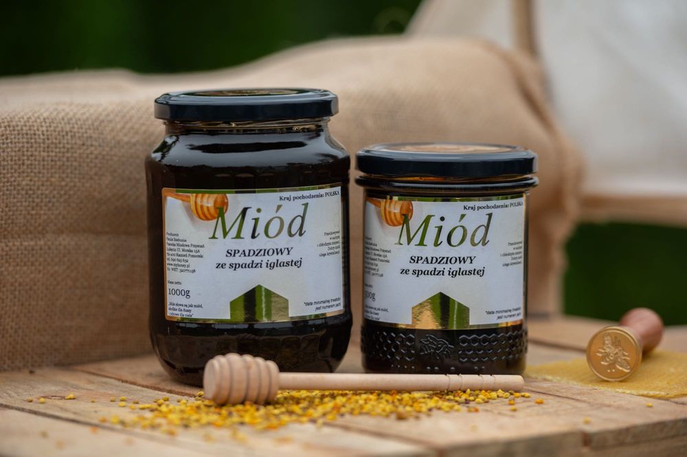 Miód Spadź Iglasta 1 kg