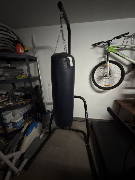 Saco de box + suporte