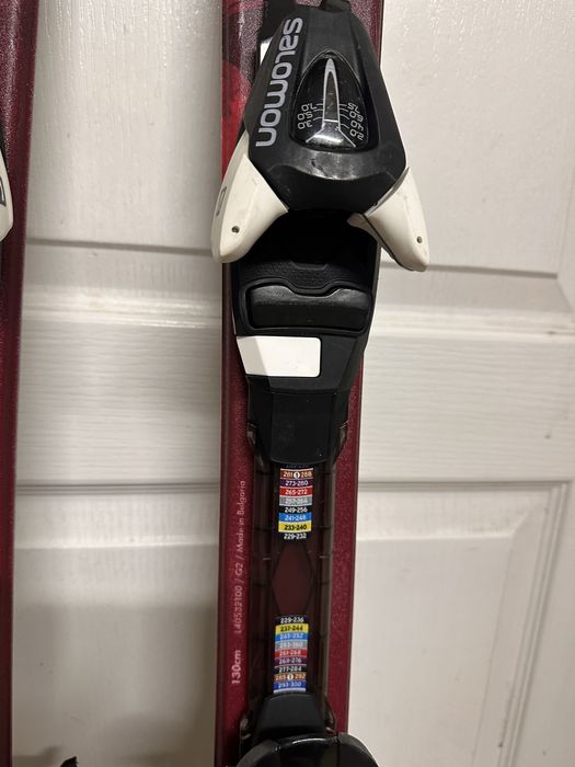 Narty SALOMON QST LUX JR 130 cm wiązania salomon