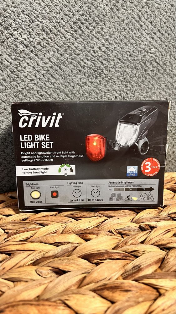 Crivit led light best sale set