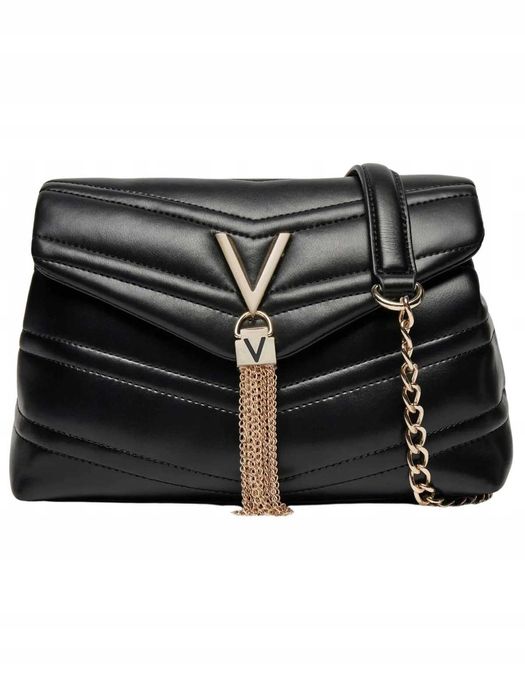 Valentino by Mario Valentino torebka skóra ekologiczna czarny