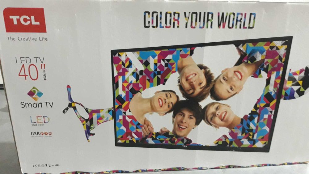 Tv LED TCL 40" smart tv z wi-fi