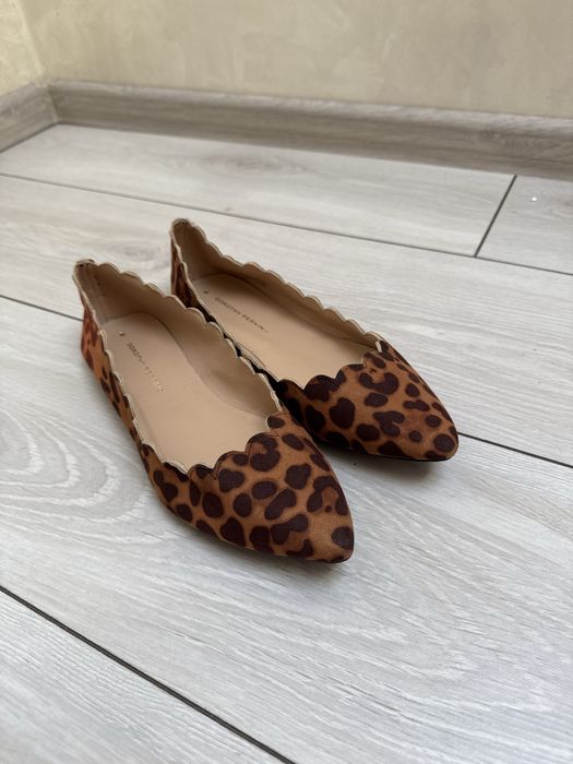 Dorothy Perkins нові леопардові балетки 9 розмір 40 25.5 см