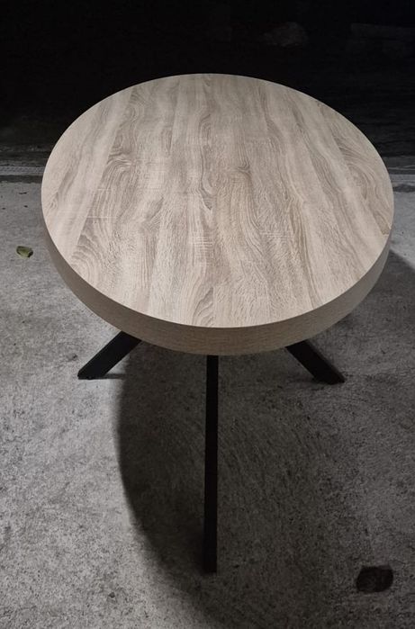 Mesa de refeição oval