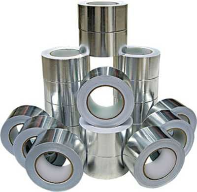 Скотч алюмінієвий 50 х 50 стрічка ( 50 мм на 50 метрів)