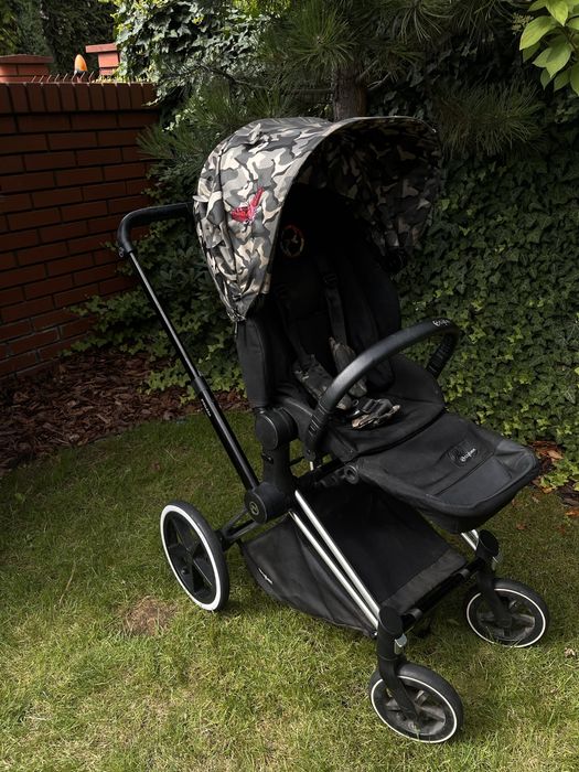 Cybex Priam Butterfly Spacerowka + śpiwór zimowy