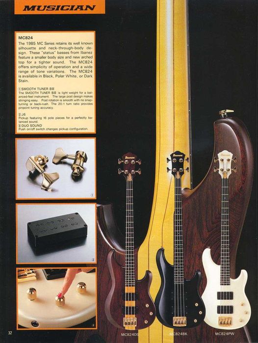 Бас-гитарный хамбакер Ibanez Super J 6, Japan.