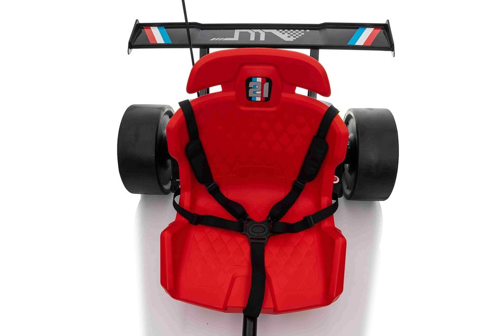 3-8 lat Max 70 KG 24V DRIFTUJĄCY Motor motocykl gokart  Czerwony