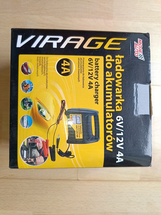 Ładowarka akumulatora Moje Auto Virage 6v/12v 4A prostownik