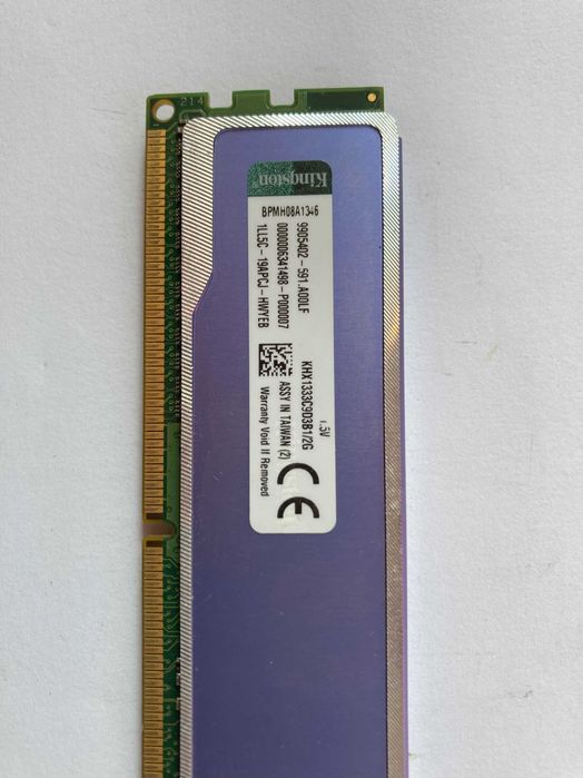 Pamięć RAM Kingston 2GB 1,5V DDR3 PC3 1333