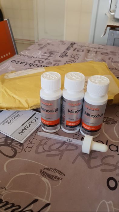 Minoxidil ! Recupere seus cabelos. Fim das falhas na barba