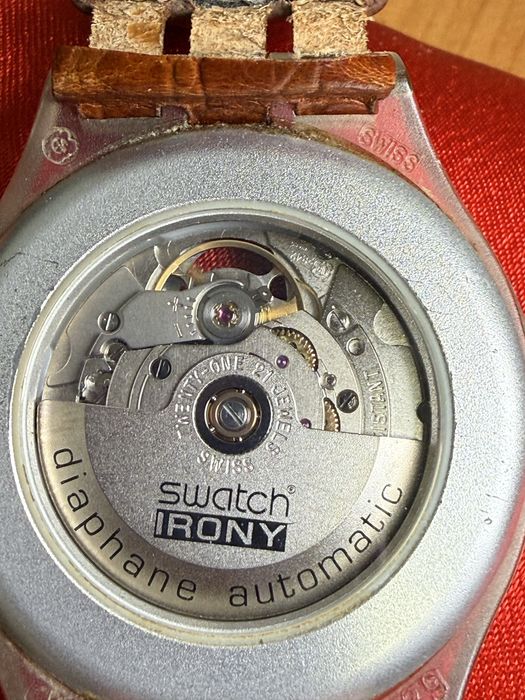 Swatch Diaphane Automatic Irony 2001