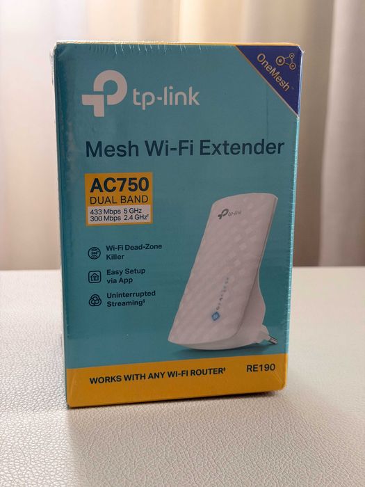 TP-Link RE190 Mesh Wi-Fi Extender AC750