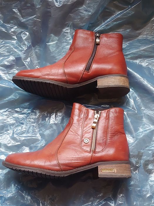 Botki damskie skórzane rozmiar 36 firma Korzeniowski