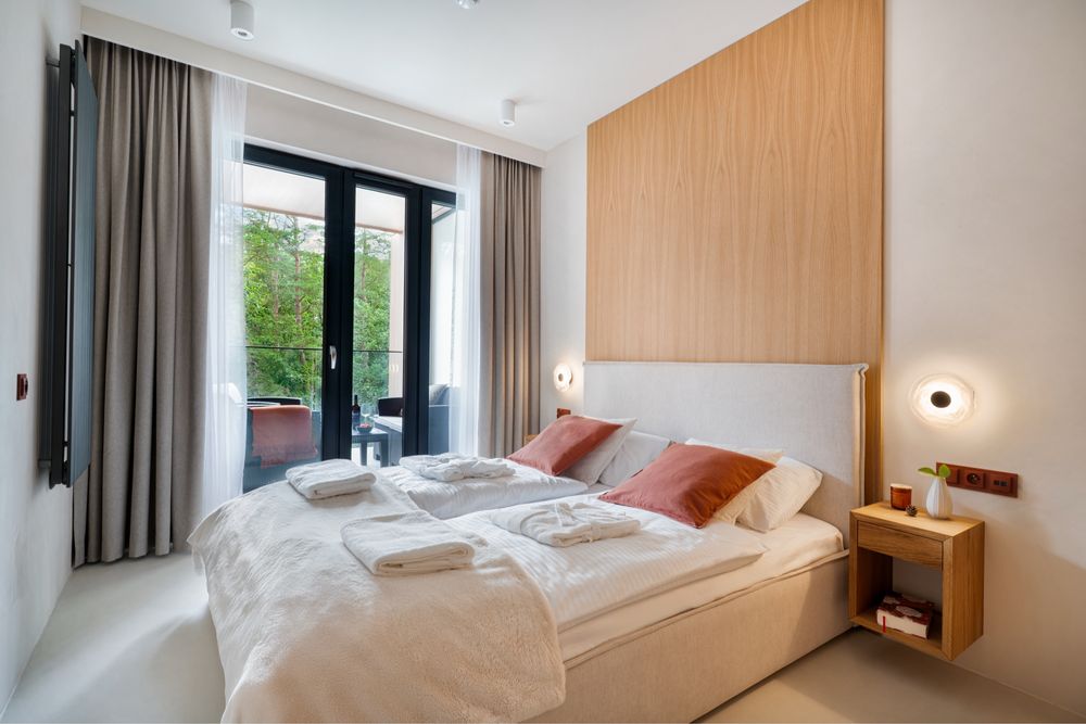 Lux apartament: basen, wellness, animacje, aneks, gratis parking