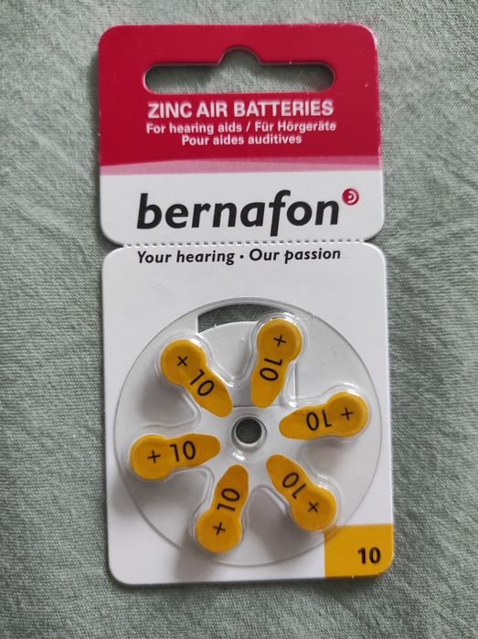 Baterie bernafon do aparatu słuchowego
