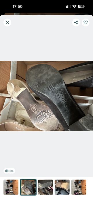 Lote de sapatos mulher - tam. 36-38
