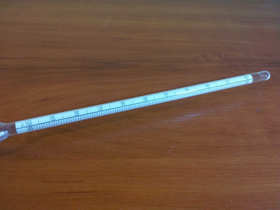 Densymetr areometr 0,700 - 0,800 G/CM3 - 10 sztuk
